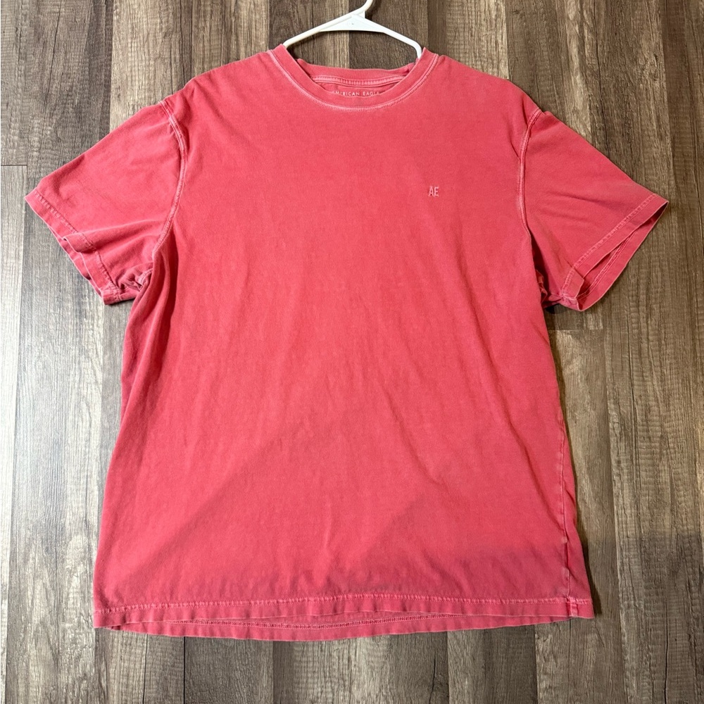 American Eagle Outfitters Men's Coral Tee